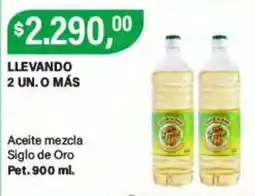 Supermercados Damesco Siglo de Oro aceite mezcla oferta