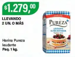 Supermercados Damesco Pureza harina leudante ultra refinada oferta