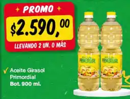 Supermercados Damesco Primordial aceite girasol oferta