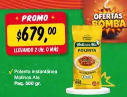 Supermercados Damesco Molinos Ala polenta oferta