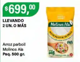 Supermercados Damesco Molinos Ala arroz parboil oferta