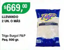 Supermercados Damesco P&P trigo burgol oferta