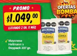 Supermercados Damesco Hellmann's mayonesa clásica oferta