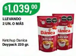Supermercados Damesco Dánica ketchup oferta