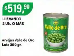 Supermercados Damesco Valle de Oro arvejas oferta
