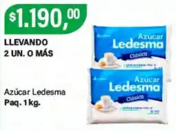 Supermercados Damesco Ledesma azúcar clásica oferta
