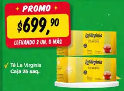 Supermercados Damesco La virginia té negro oferta