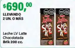 Supermercados Damesco Leche lv latte chocolatada oferta
