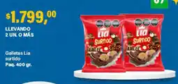 Supermercados Damesco Lia galletas surtido oferta