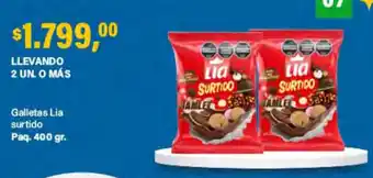 Supermercados Damesco Lia galletas surtido oferta