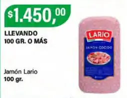 Supermercados Damesco Lario jamón cocido oferta