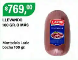 Supermercados Damesco Lario mortadela oferta