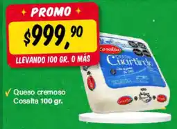 Supermercados Damesco Cosalta queso cremoso oferta