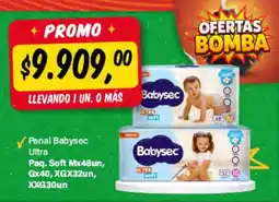 Supermercados Damesco Babysec panal ultra oferta