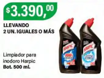 Supermercados Damesco Harpic limpiador para inodoro oferta