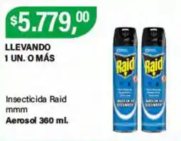 Supermercados Damesco Raid insecticida oferta