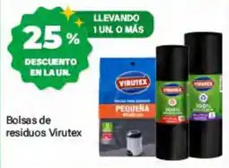 Supermercados Damesco Virutex bolsas de residuos oferta