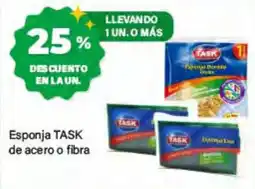 Supermercados Damesco Task esponja de acero o fibra oferta