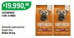 Supermercados Damesco Super eco alimento para perros oferta