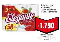 Cooperativa Obrera Elegante rollo de cocina oferta
