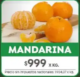 Jumbo mandarina oferta