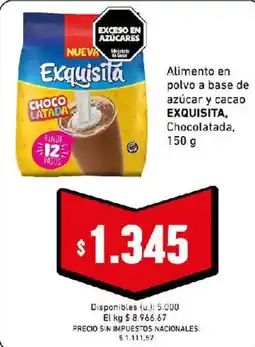 Cooperativa Obrera Exquisita alimento en polvo a base de azúcar y cacao oferta