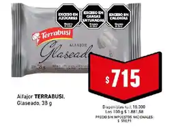 Cooperativa Obrera Terrabusi alfajor glaseado oferta