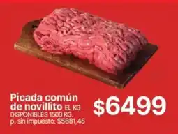 Supermercados Vea Picada común de novillito oferta