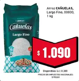Cooperativa Obrera Cañuelas arroz largo fino oferta