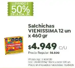 Jumbo Vienissima salchichas oferta
