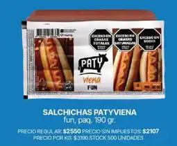 Supermercados Vea Paty viena fun oferta