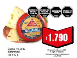Cooperativa Obrera Tio pujio queso holanda oferta
