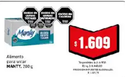 Cooperativa Obrera Manly alimento para uncar oferta