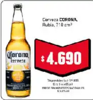 Cooperativa Obrera Corona cerveza rubia oferta