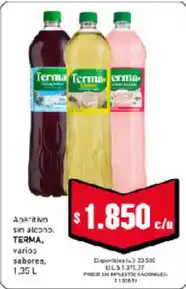 Cooperativa Obrera Terma aperitivo en alcohol varios sabores oferta