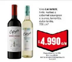 Cooperativa Obrera Vino cafayate oferta