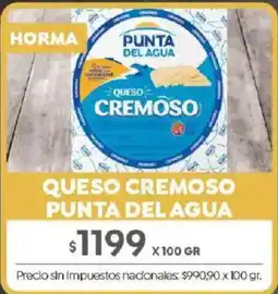 Jumbo Horma queso cremoso punta del agua oferta