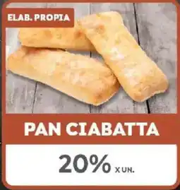 Jumbo Pan ciabatta oferta