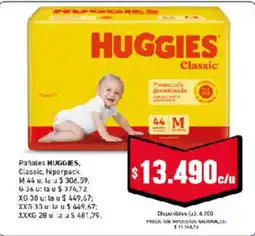Cooperativa Obrera Huggies Classic oferta