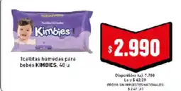 Cooperativa Obrera Kimbies toallitas humedas para bebes oferta