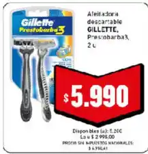 Cooperativa Obrera Gillette afeitadora descartable oferta