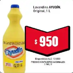 Cooperativa Obrera Ayudin lavandina original oferta