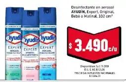 Cooperativa Obrera Ayudin desinfectante en aerosol oferta