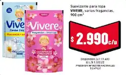 Cooperativa Obrera Vivere suavizante para ropa oferta