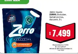 Cooperativa Obrera Zorro jabón líquido quitamanchas oferta