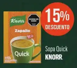 Makro Knorr sopa quick oferta