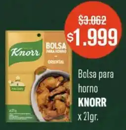 Makro Knorr bolsa para horno oriental oferta