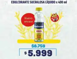 Makro Ledesma edulcorante sucralosa líquido oferta