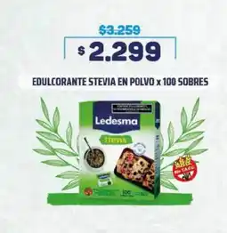 Makro Ledesma edulcorante stevia en polvo oferta