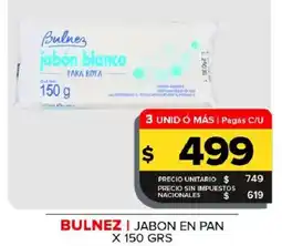 Carrefour Maxi Bulnez jabón blanco para ropa oferta